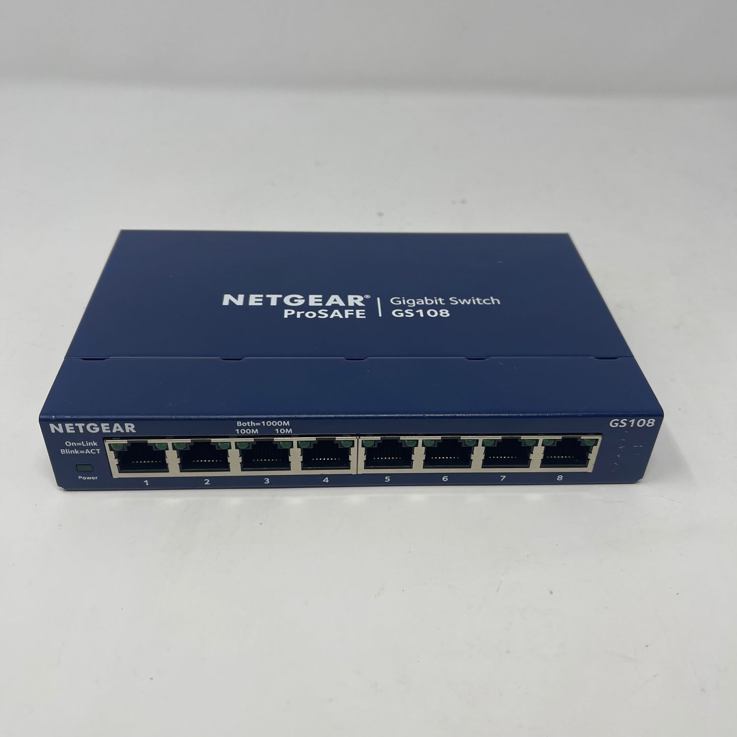 Netgear ProSafe GS108 8-Port Gigabit Desktop Switch GS108V4