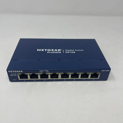 Netgear ProSafe GS108 8-Port Gigabit Desktop Switch GS108V4