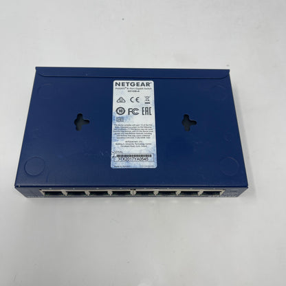 Netgear ProSafe GS108 8-Port Gigabit Desktop Switch GS108V4