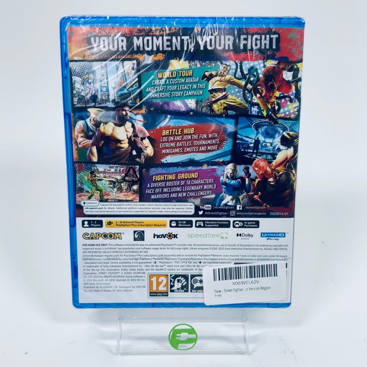 New Street Fighter 6 (Sony PlayStation 5 PS5, 2023)