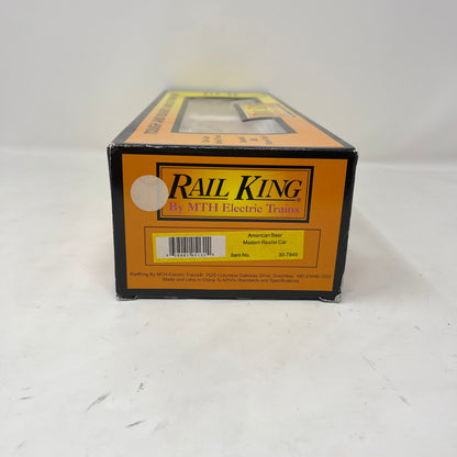 M.T.H. Electric Trains RailKing Modern Reefer O Gauge Model Train Freight Car 