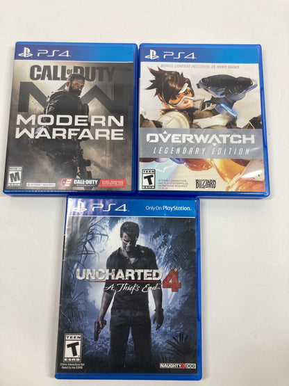 Lot of 3 Sony PlayStation 4 PS4 Games