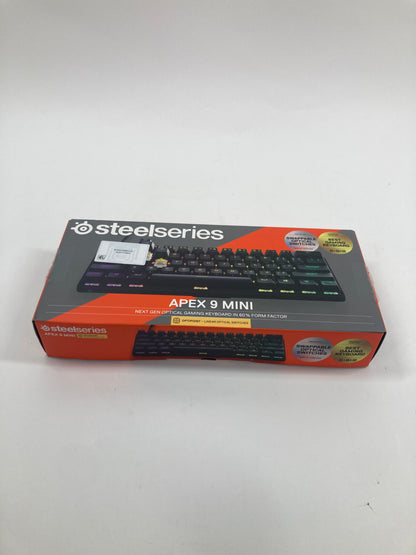 New SteelSeries Apex 9 Mini Gaming Keyboard 64837