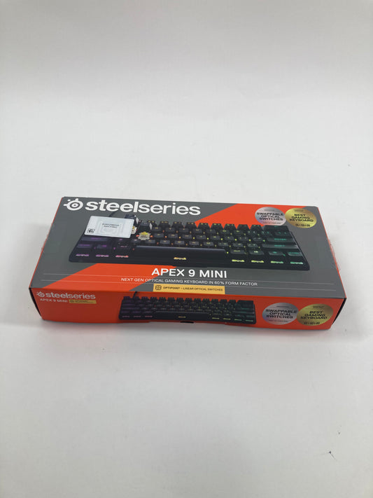 New SteelSeries Apex 9 Mini Gaming Keyboard 64837