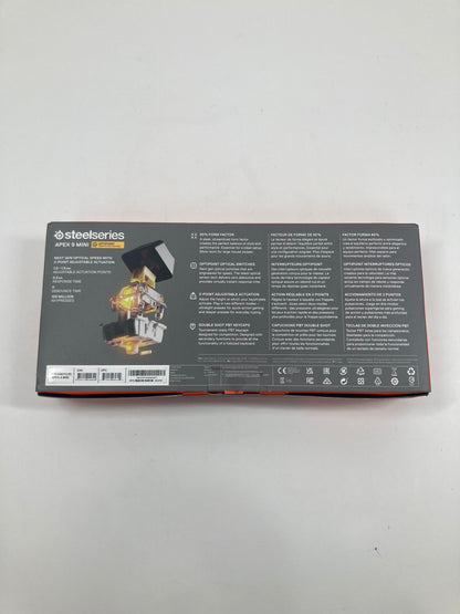 New SteelSeries Apex 9 Mini Gaming Keyboard 64837