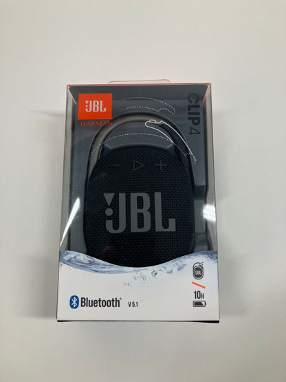 JBL Clip 4 Portable Waterproof Bluetooth Speaker Black JBLCLIP4BLKAM