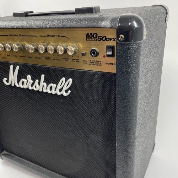 Marshall MG50DFX Guitar Amplifier 50 Watts- Working - No Power Cord