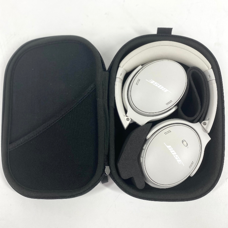 Bose QuietComfort Over-Ear Noise Cancelling Bluetooth Headphones White