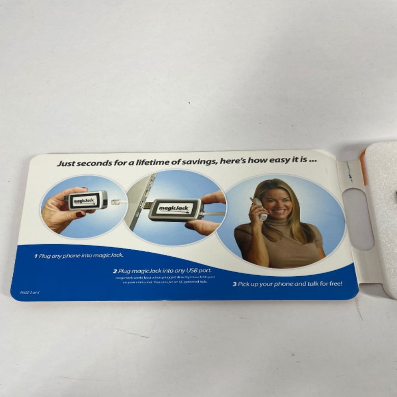 Magic Jack Phone System USB Phone Jack Long Distance Calling