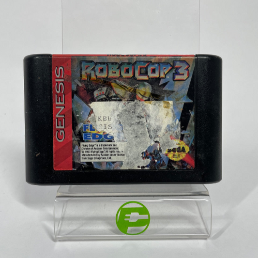 RoboCop 3 (Sega Genesis, 1993) Cartridge Only