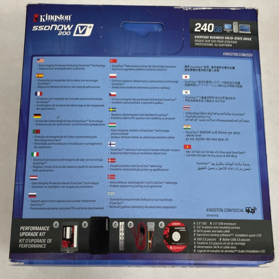 Kingston 240GB SSDNow 200 V+