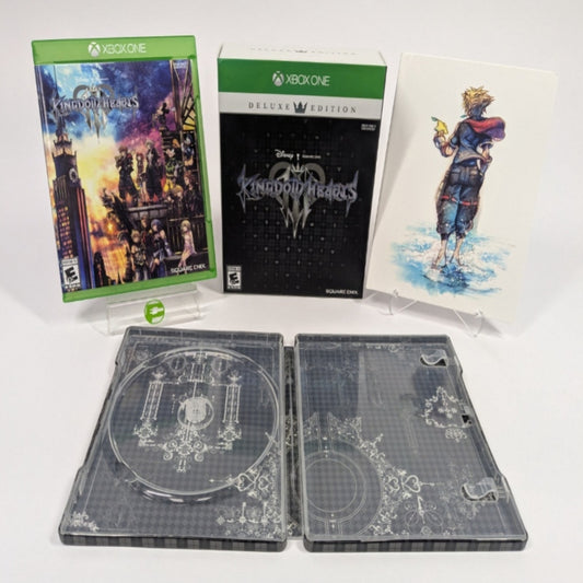 Kingdom Hearts III 3 Deluxe Edition (Microsoft Xbox One, 2019)