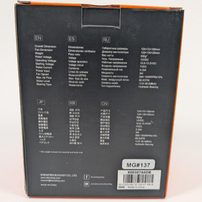 CPU Cooler 4 Heatpipes *NEW* ID-COOLING