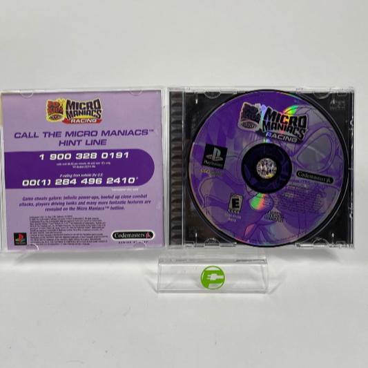 Micro Maniacs Racing (Sony PlayStation 1 PS1, 2000)